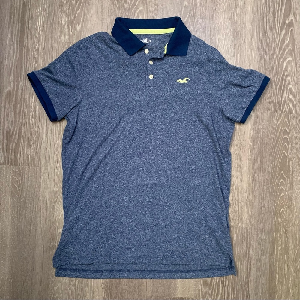 Hollister California Stretch Polo Shirt‎ Men’s Size XL